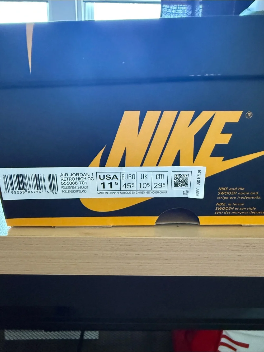 Air Jordan 1 Pollen